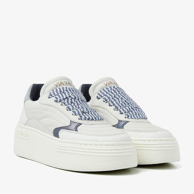 Blaue VIA VAI Sneaker Low ISA JOSIE - large