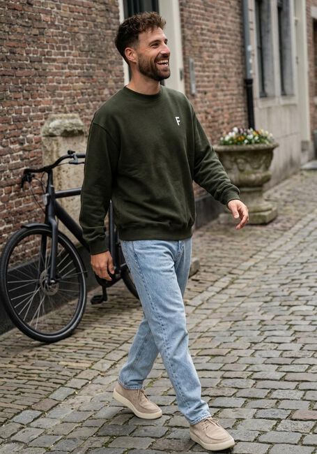 Dunkelgr&uuml;n FOR&Eacute;T Sweatshirt PONDER SWEATSHIRT - large