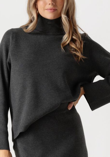 Dunkelgrau OBJECT Top OBJREYNARD SQUARE SLEEVE PULLOVER - large