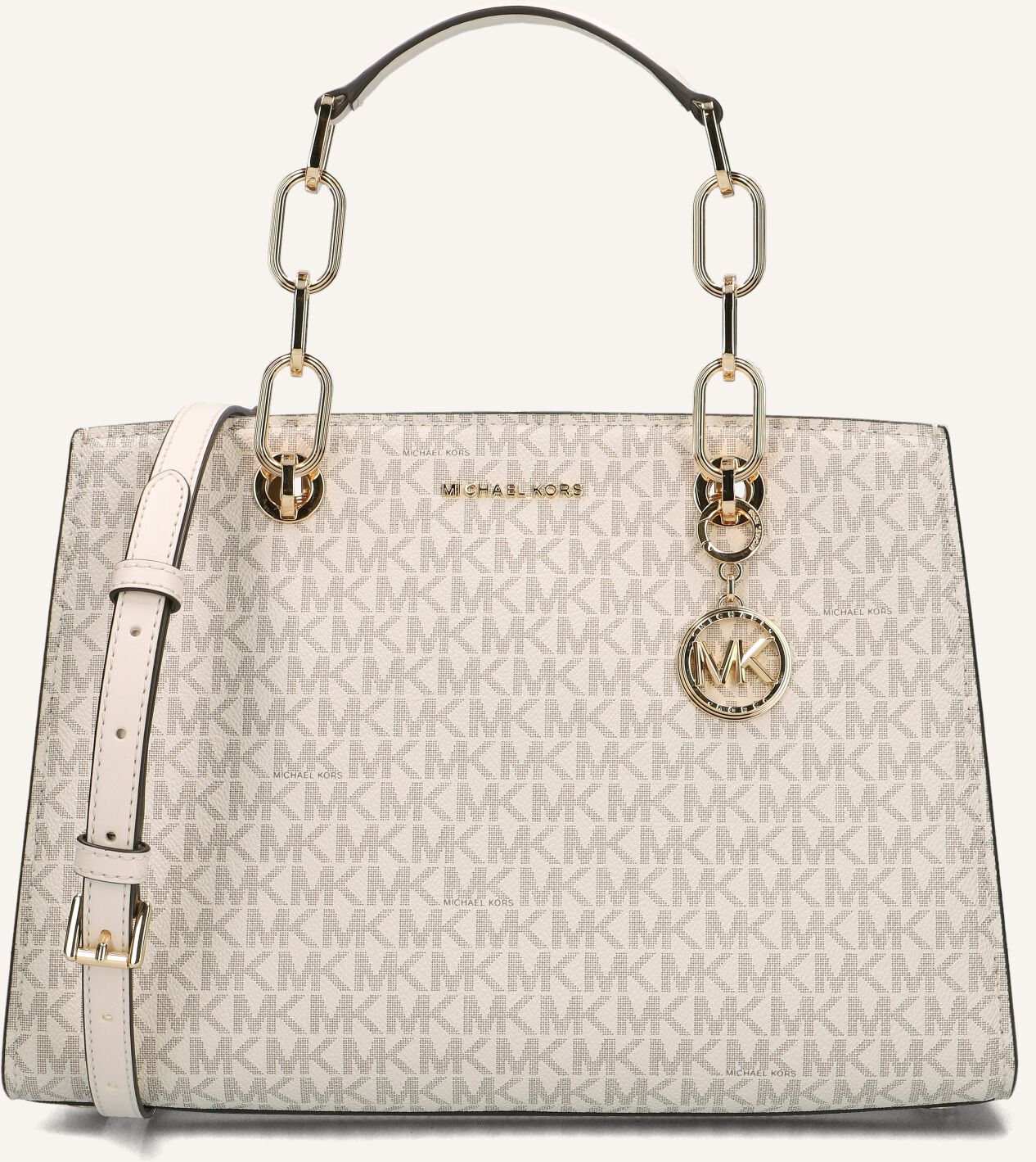 Beige MICHAEL KORS Handtasche MD SATHCEL Omoda