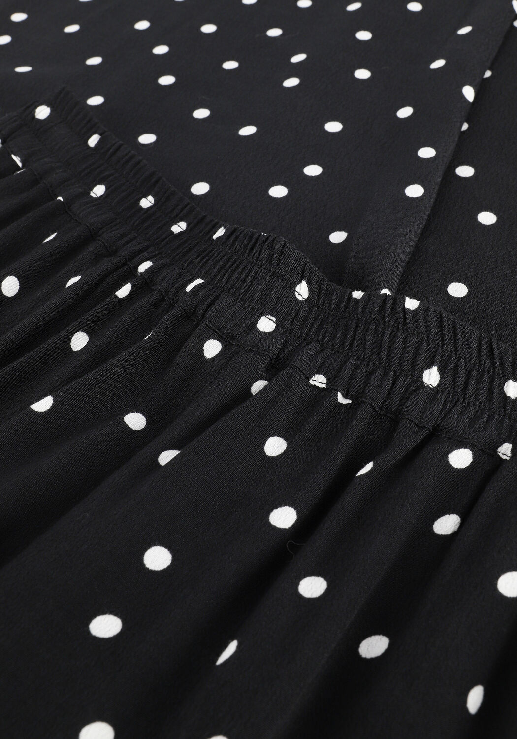 Schwarze MODSTR&Ouml;M Weite Hose RIDDER PRINT PANTS - large