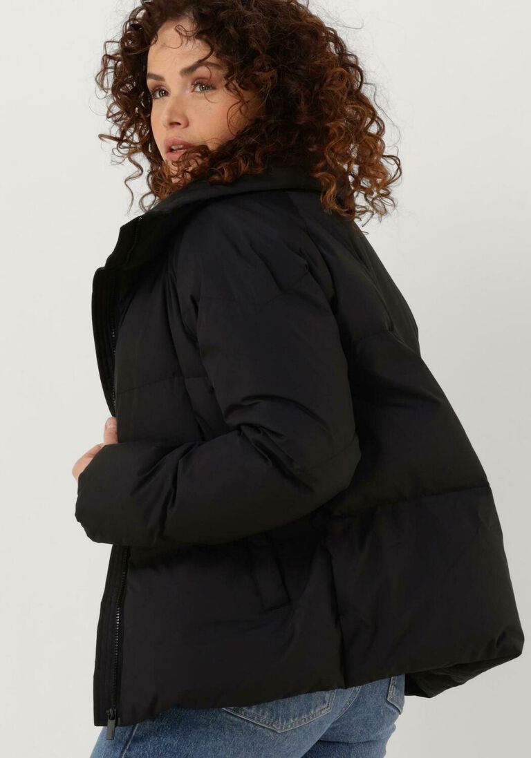 schwarze selected femme wattierte jack daisy down jacket b