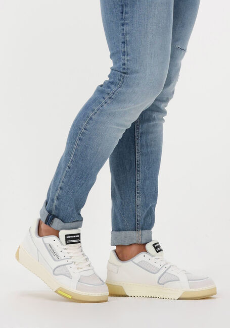 Weiße SCOTCH & SODA Sneaker Low NEW CUP - large