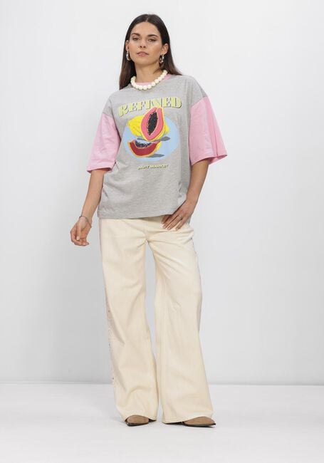 Graue REFINED DEPARTMENT T-shirt LOUI 9986 - large