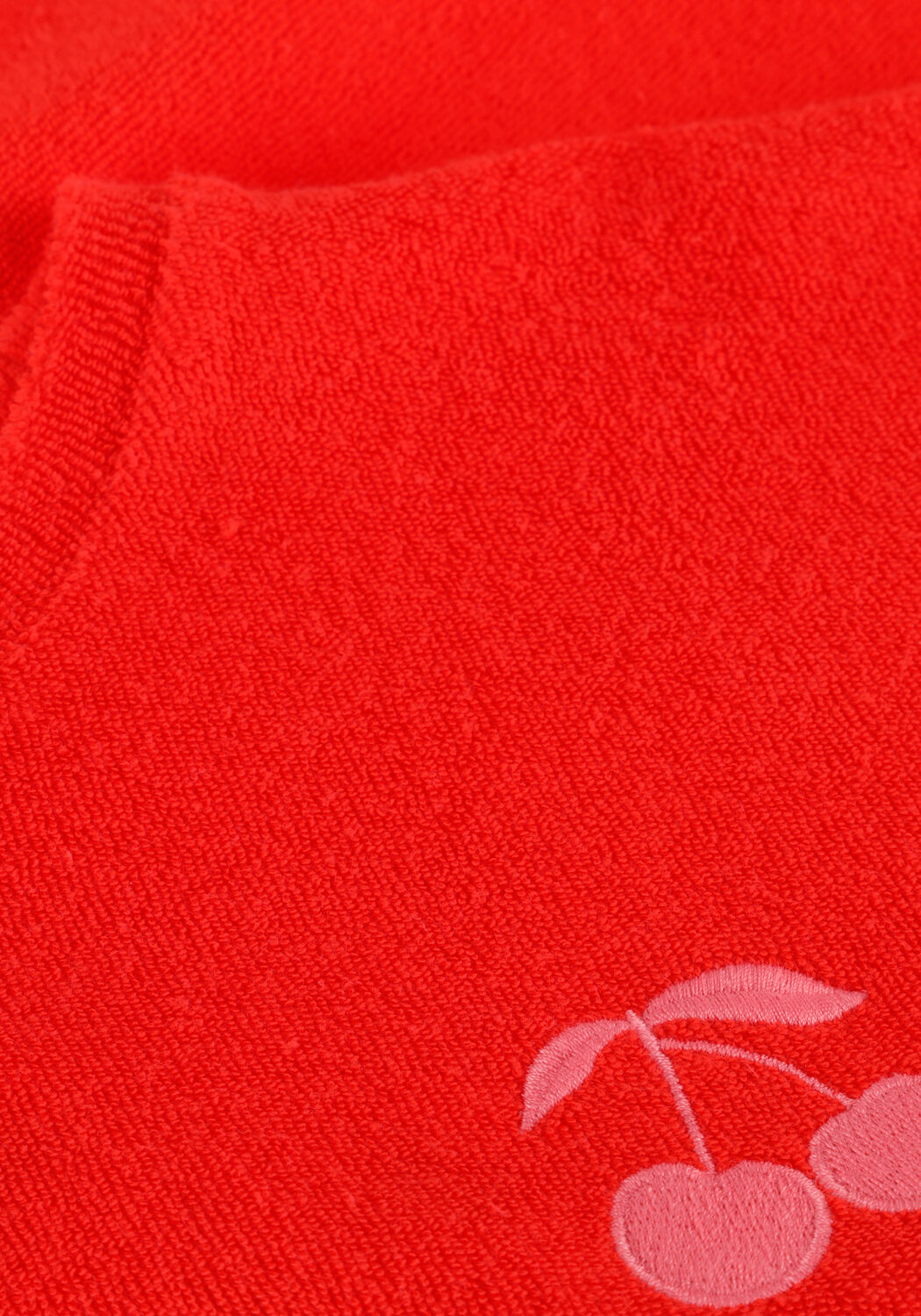 Rote PETIT BLUSH Top TOWEL TOP CHERRY - large
