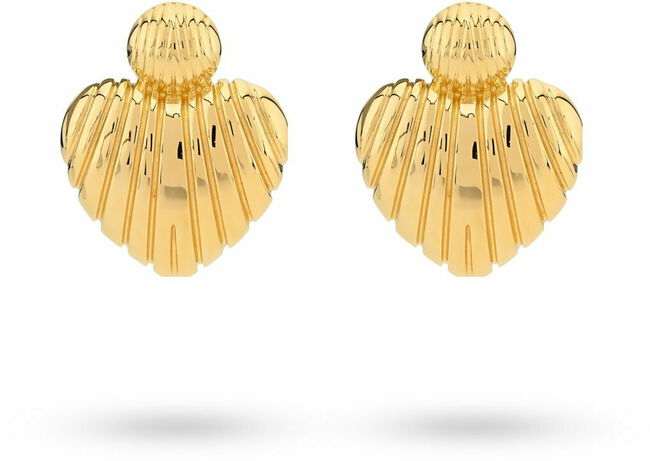 Goldfarbig 24Kae Ohrringe 42494Y - large