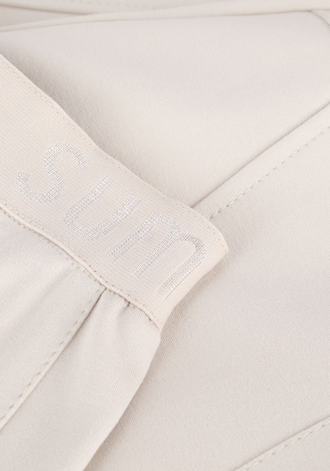 Beige SUMMUM Schlaghose TROUSERS PUNTO MILANO - large