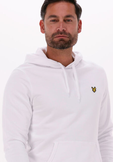 Weiße LYLE & SCOTT Pullover & Cardigans PULLOVER HOODIE - large