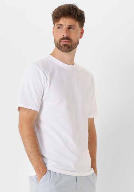 Weiße SCOTCH & SODA T-shirt LOGO T-SHIRT - large