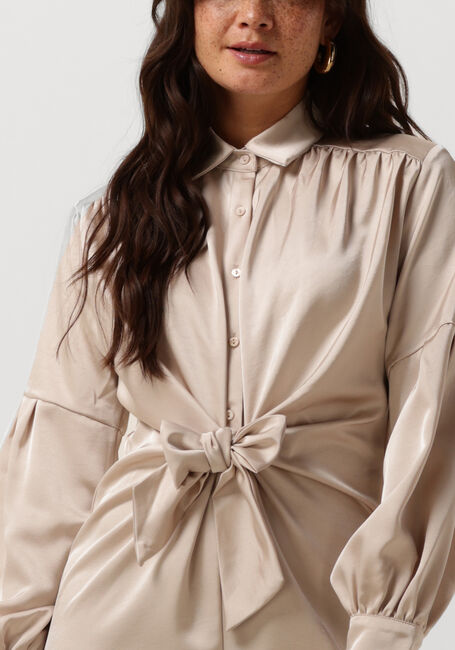 Beige NEO NOIR Minikleid NIMA HEAVY SATIN DRESS - large