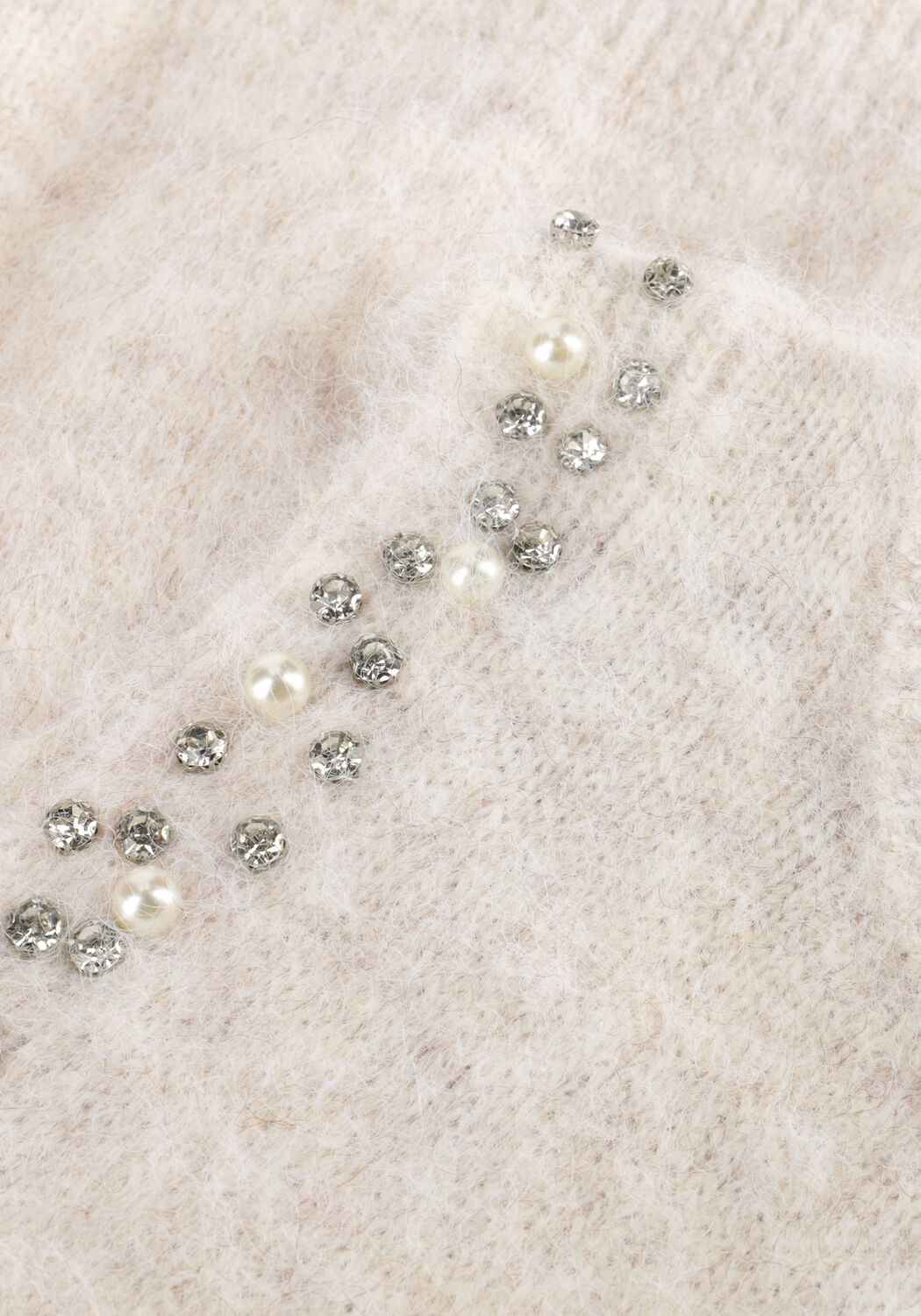 Ecru AAIKO Pullover LENA PES 520 - large