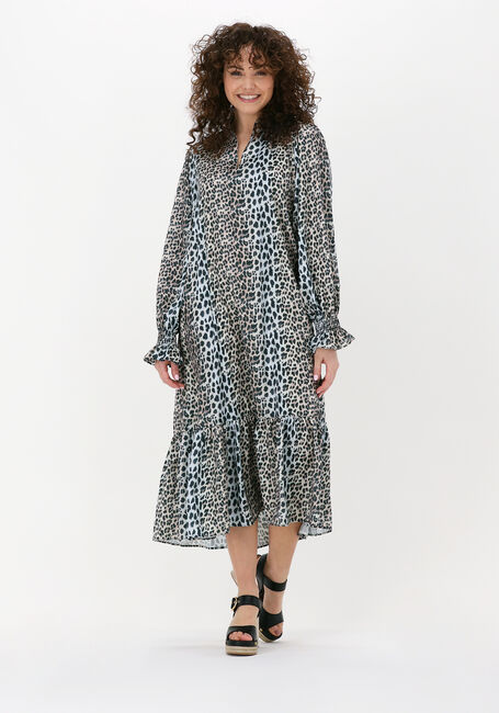 Taupe NOTES DU NORD Midikleid CLAIRE DRESS - large