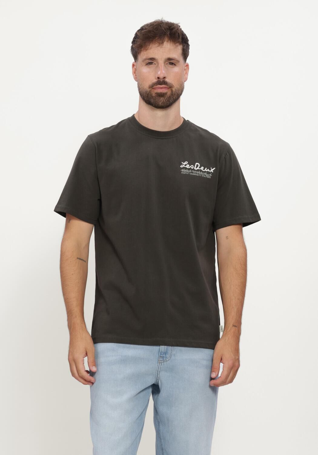 Gr&uuml;ne LES DEUX T-shirt RURAL T-SHIRT - large