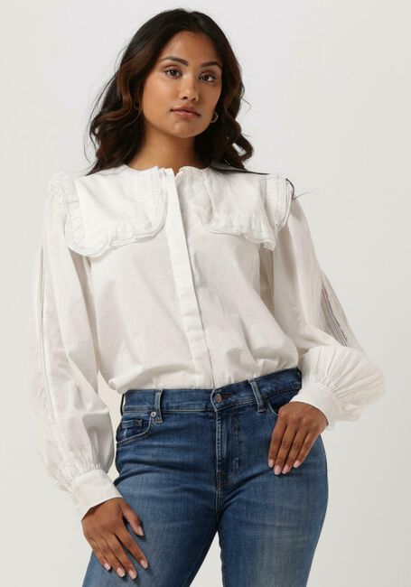 Weiße NOTES DU NORD Blusen ELIZABETH SHIRT - large