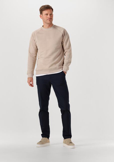 Beige GENTI Pullover BASIC LOGO SWEATER - large