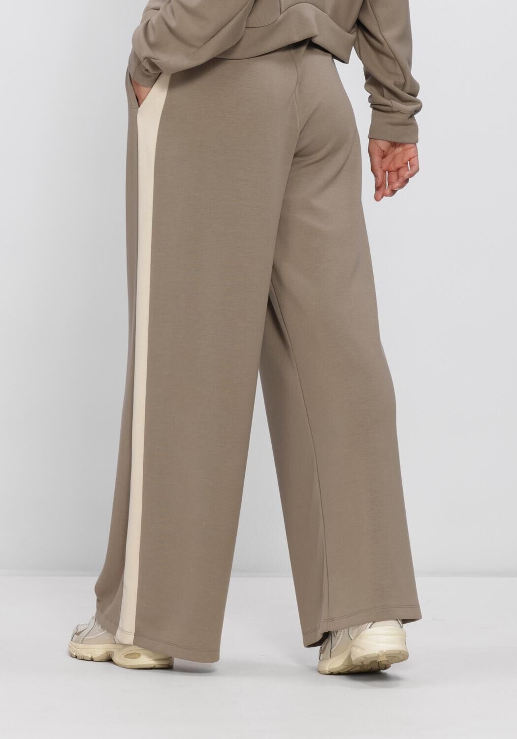 Taupe PENN & INK Weite Hose W26T1307 - large