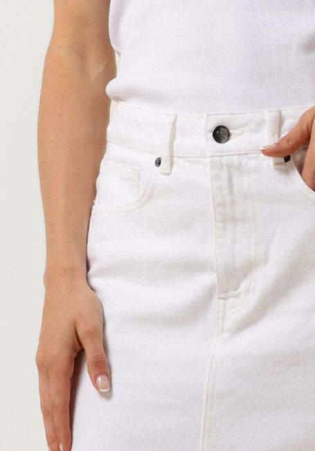 Weiße CO'COUTURE Midirock VIKA SLIT DENIM SKIRT - large