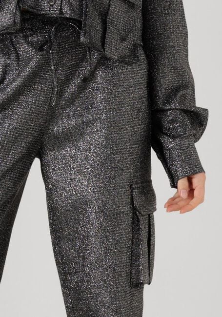 Silberne HARPER & YVE Cargohosen LEAH-PA - large
