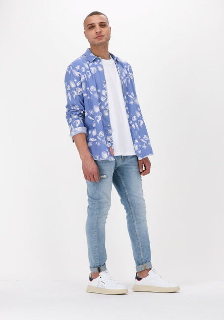 Hellblau SCOTCH & SODA Casual-Oberhemd REGULAR FIT BONDED SHIRT - large