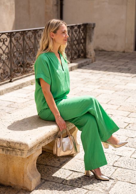 Gr&uuml;ne MINUS Blusen MSJUNO LINEN BLOUSE - large