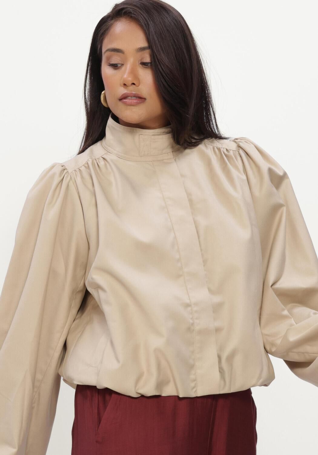 Beige MINUS Jack MSCINDY SHORT JACKET - large