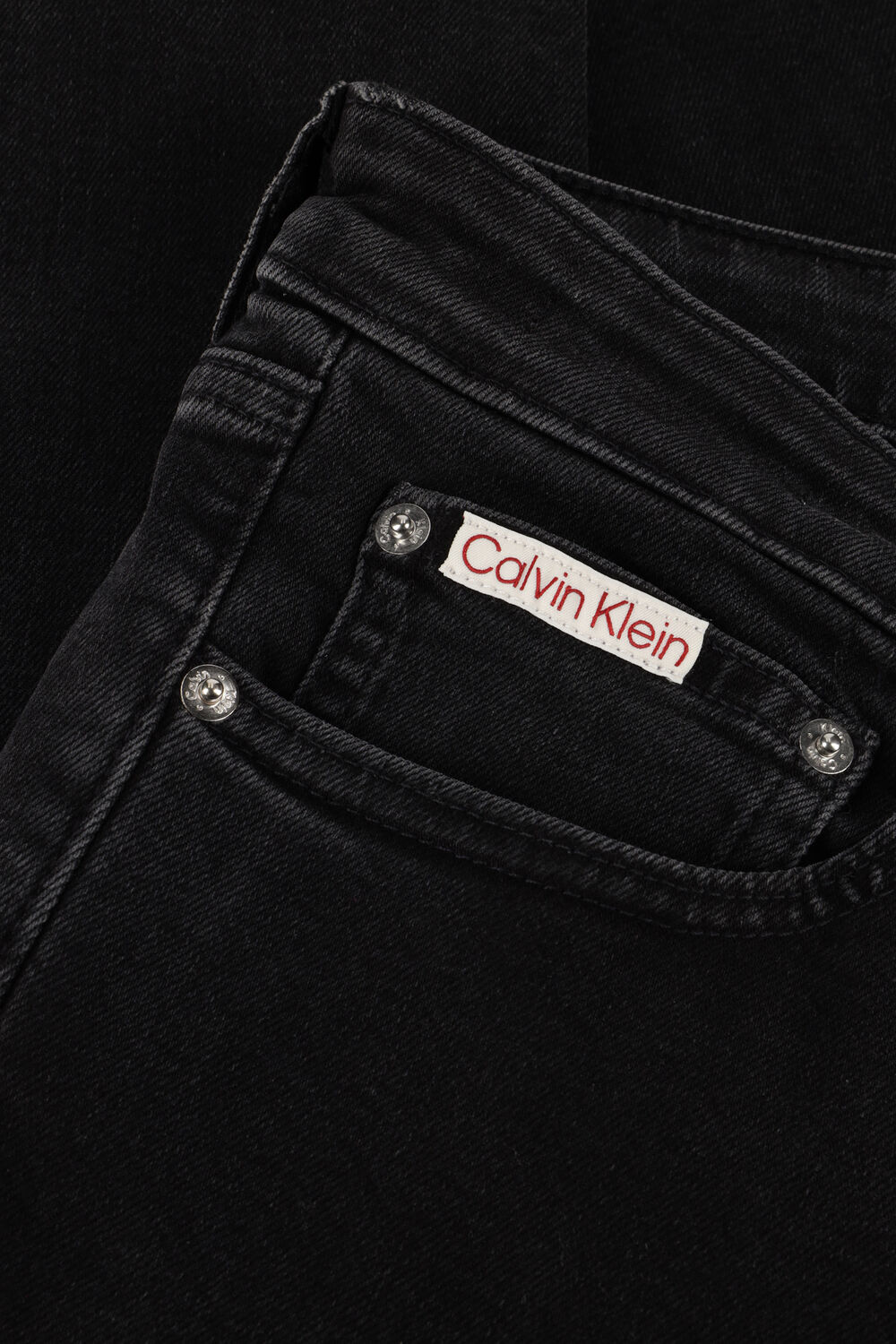 Schwarze CALVIN KLEIN Skinny jeans SKNNY CK ESSNTL BLCK - large