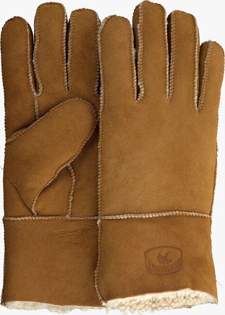 Cognacfarbene WARMBAT Handschuhe GLOVES WOMEN - large