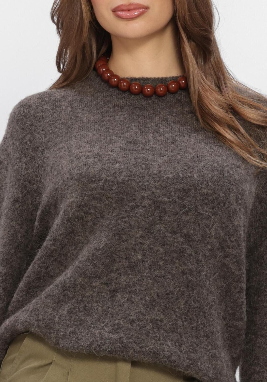 Taupe BOII STUDIOS Pullover TILDE - large