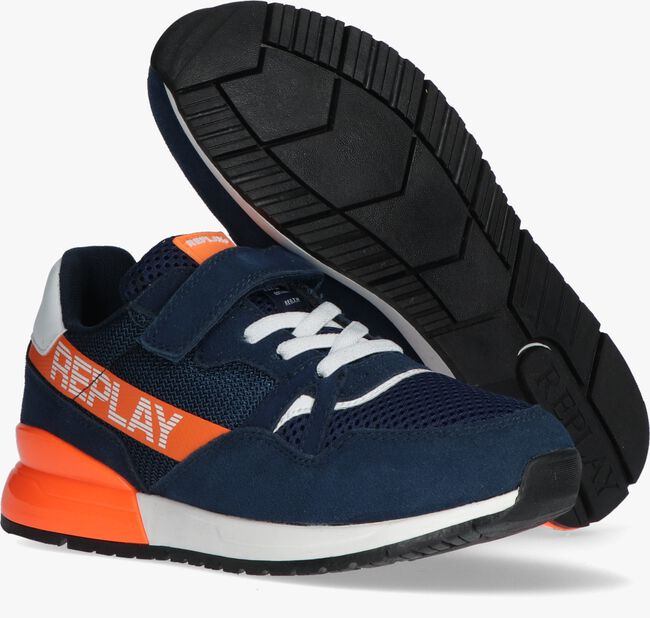 Blaue REPLAY Sneaker low GLAZOV - large
