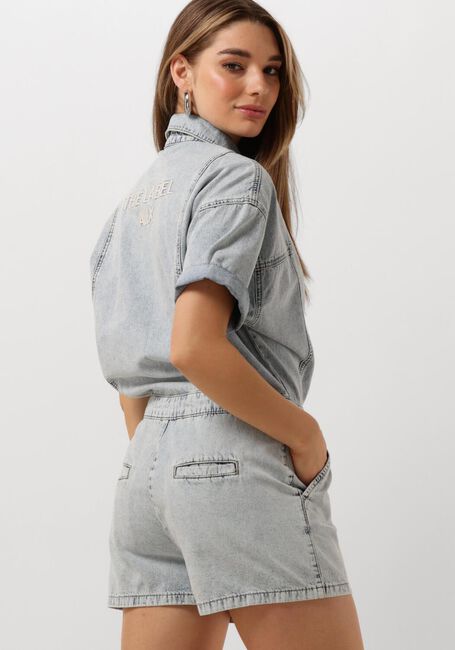 Blaue ALIX THE LABEL Playsuits LADIES WOVEN DENIM PLAYSUIT - large