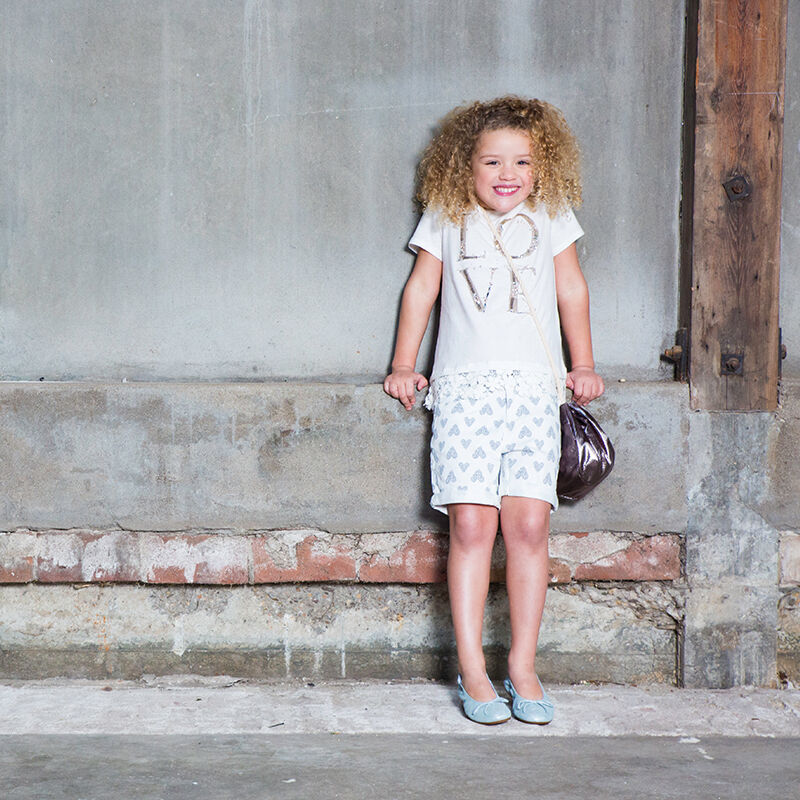 Blaue CLIC! Ballerinas 7290 - large