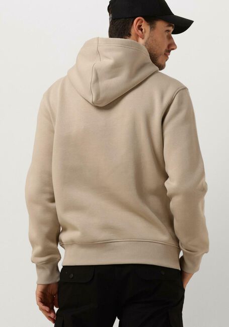 Taupe CALVIN KLEIN Sweatshirt MONOLOGO HOODIE - large