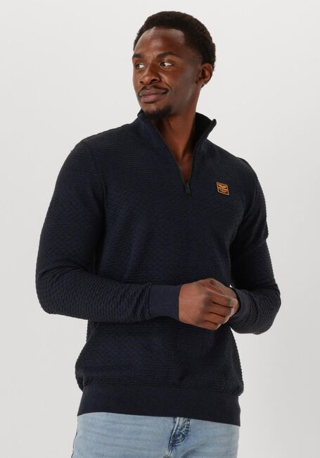 Blaue PME LEGEND Pullover COTTON MOULINE - large