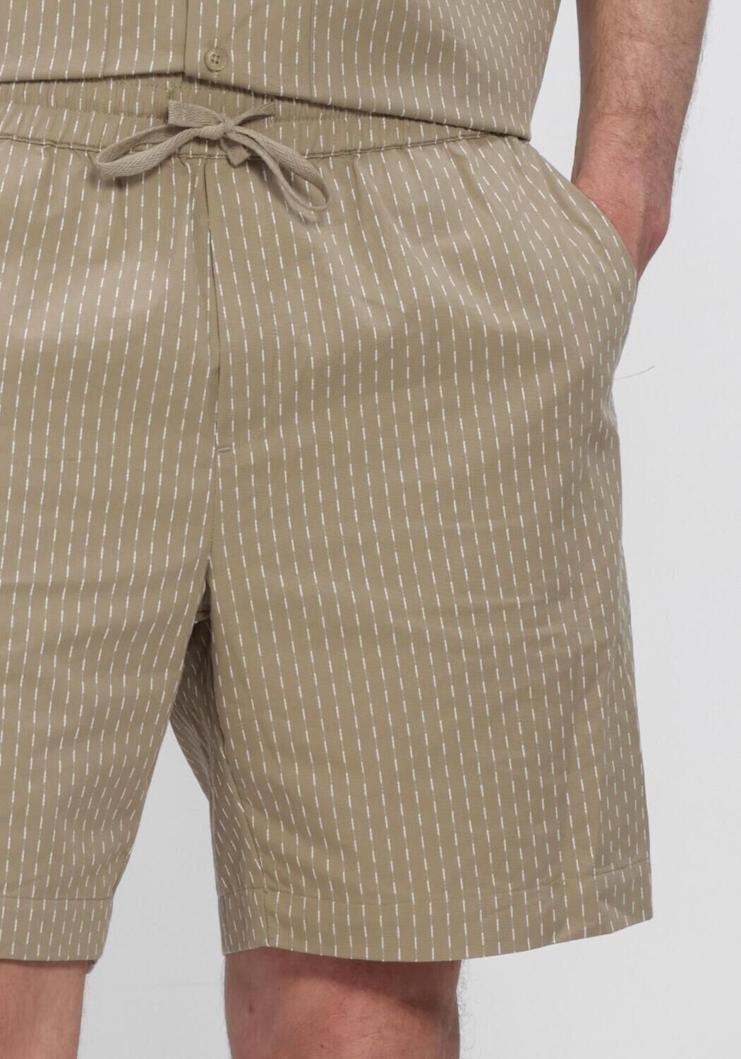 Beige WOODBIRD Kurze Hose WBBOMMY SHIKO SHORTS - large