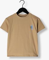 Camelfarbene DAILY7 T-shirt T-SHIRT BACKPRINT DAILY7 - medium