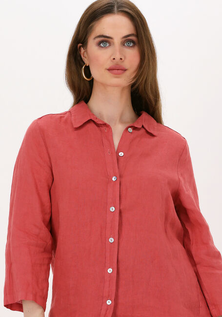 Rote BY-BAR Blusen IRENE LINEN BLOUSE - large