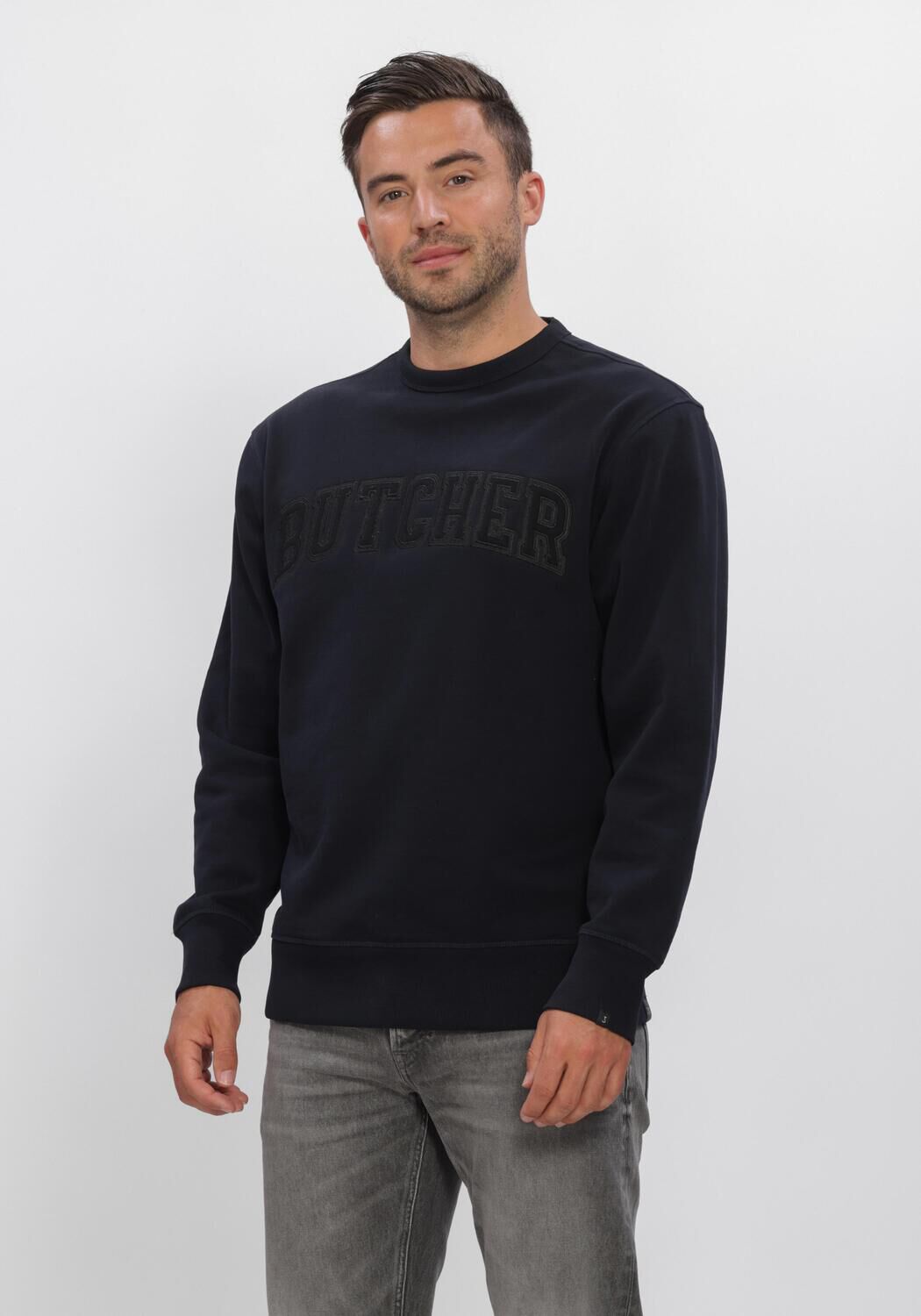 Dunkelblau BUTCHER OF BLUE Sweatshirt BUTCHER CREW - large