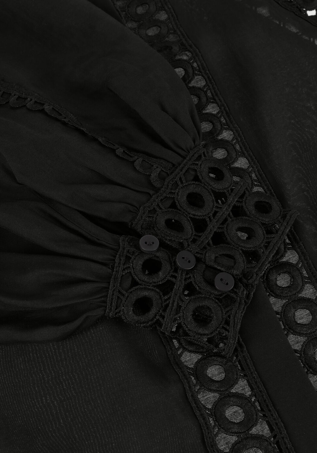 Schwarze COPENHAGEN MUSE Blusen CMMOLLY-SHIRT - large