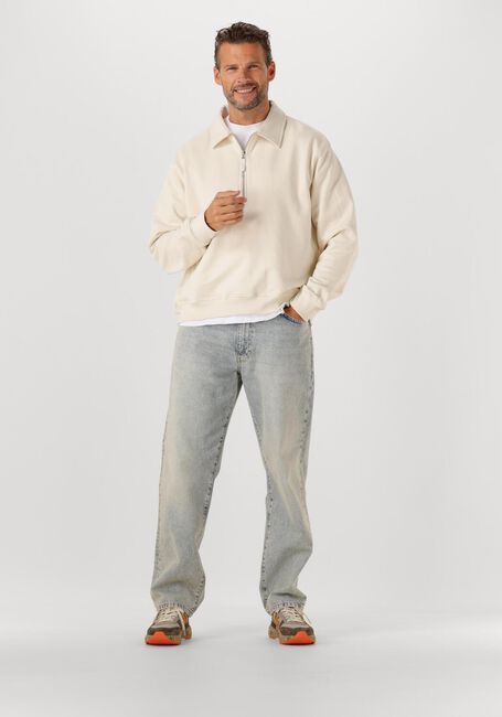 Creme WOODBIRD Pullover WBTOM ZIP POLO - large