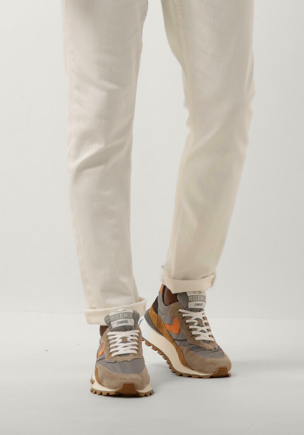 Graue VOILE BLANCHE Sneaker Low QWARK HYPE MAN - large