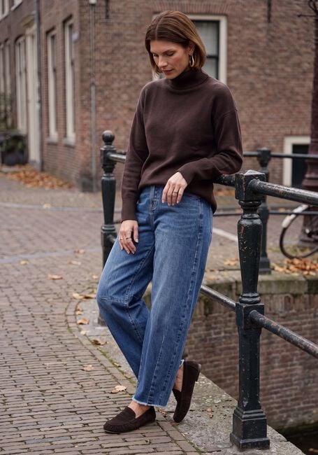 Blaue JANICE Wide jeans BILLY - large