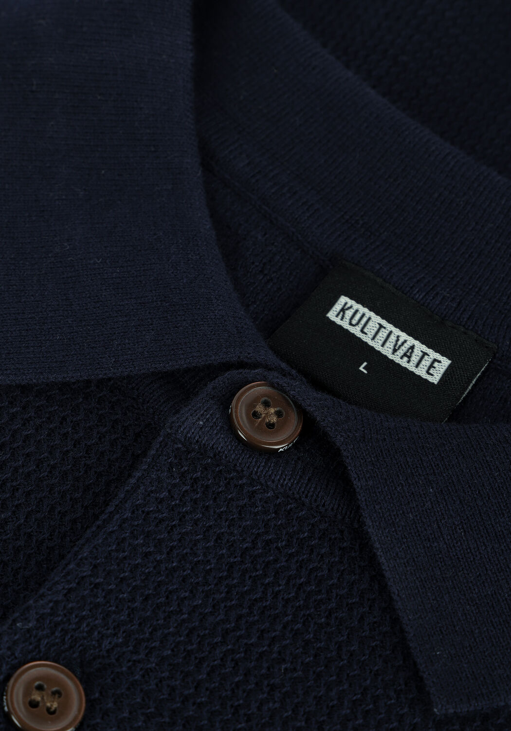 Dunkelblau KULTIVATE Polo-Shirt PL PABLO - large