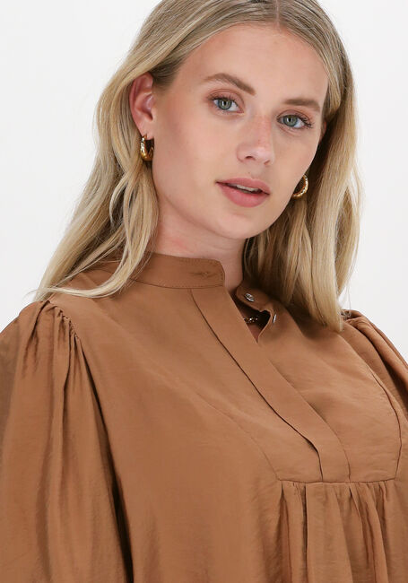 Camelfarbene CO'COUTURE Blusen CALLUM VOLUME SHIRT - large
