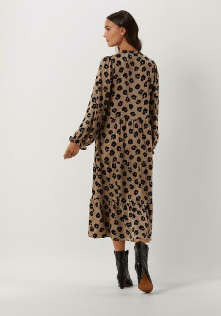 Taupe NEO NOIR Midikleid LAYLI DISTRESSED DOT DRESS - large
