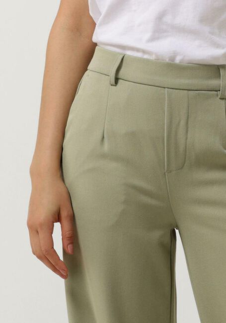 Grüne OBJECT Hose OBJLISA WIDE PANT - large