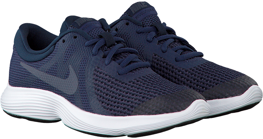 Blaue nike turnschuhe
