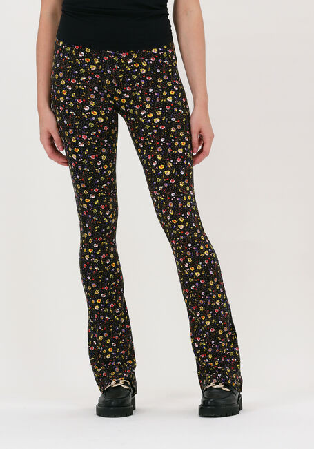 Mehrfarbige/Bunte COLOURFUL REBEL Schlaghose SMALL FLOWER PEACHED FLARE PAN - large