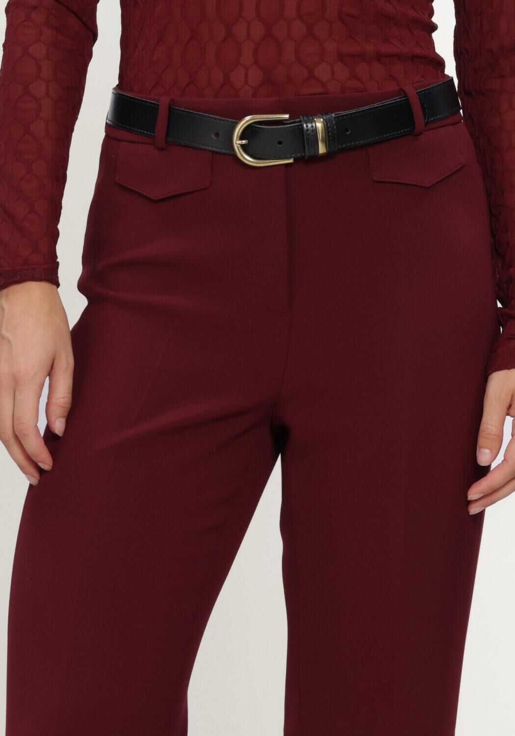Bordeaux CAMBIO Hosen FAMOUS WOOL SUBSTITUTE DOUBLE - large