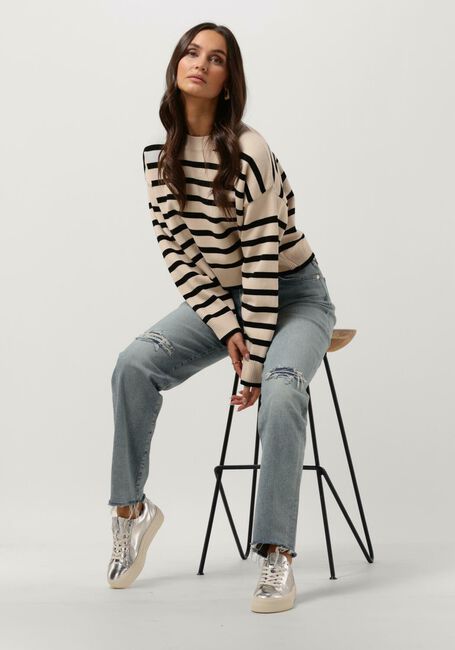 Blaue 7 FOR ALL MANKIND Straight leg jeans ELLIE STRAIGHT LUXE VINTAGE ELEVATED BESPOKE - large