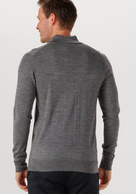 Graue PROFUOMO Pullover PULLOVER HALF ZIP MERINO - large